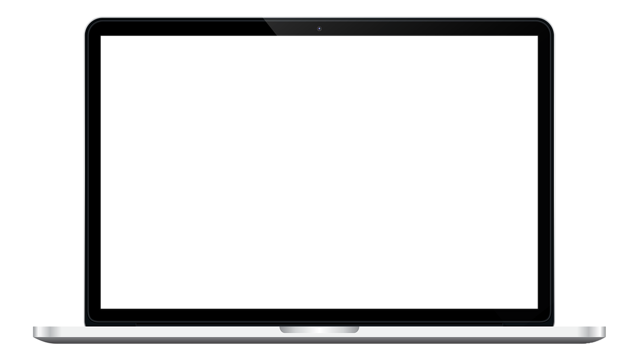 Laptop dashboard illustration